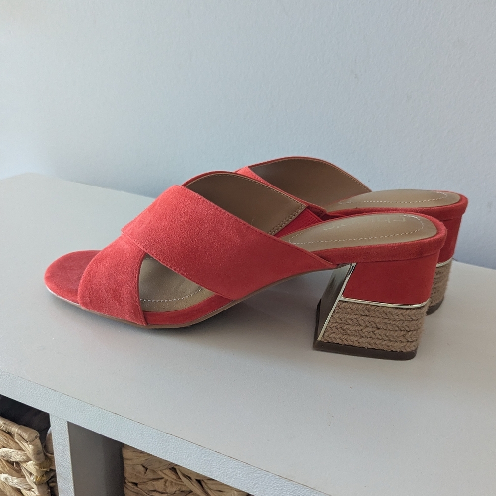 NEW Women's Chico Flame Scarlet Jute Heels 9 Valerie - Picture 7 of 7